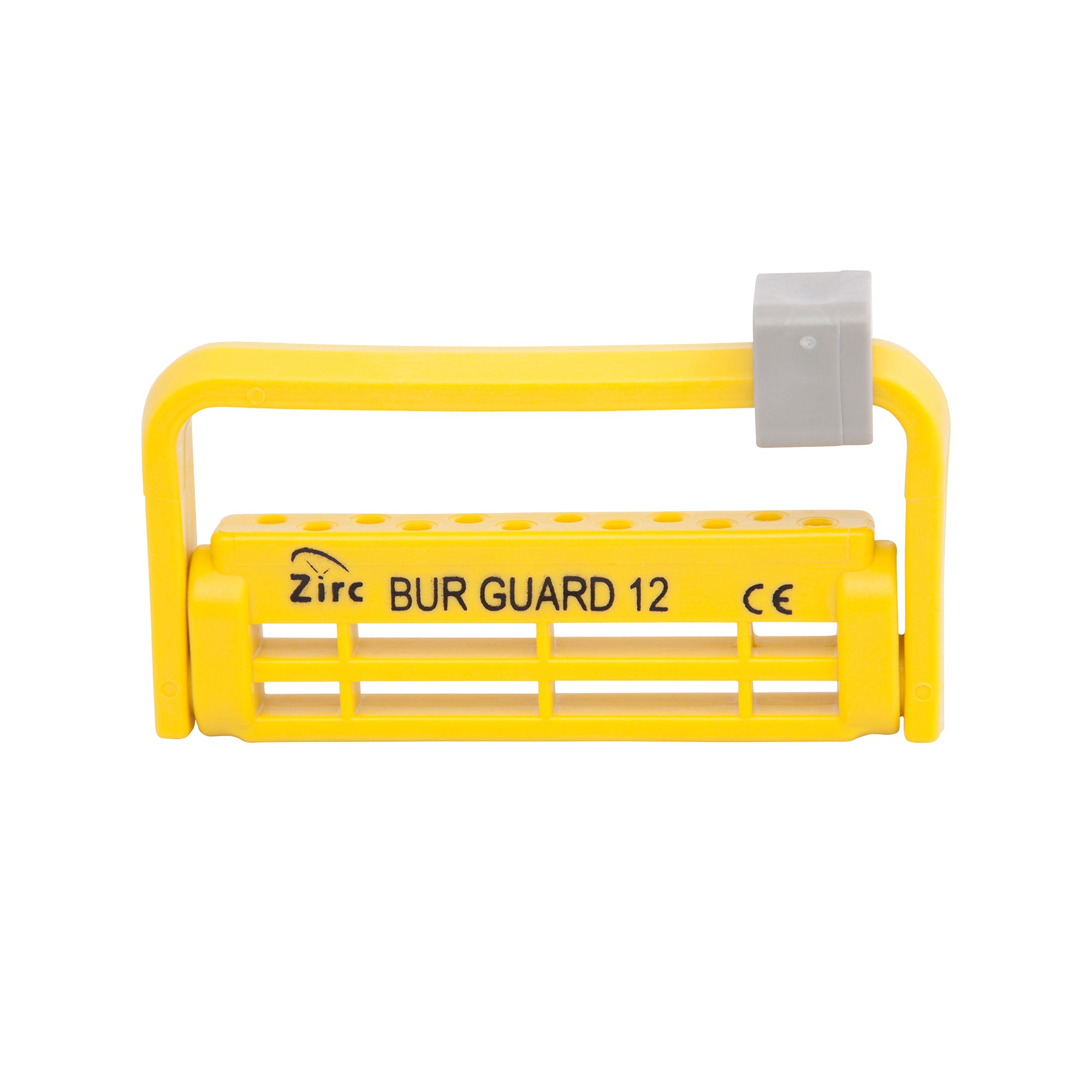 Zirc Dental 50Z406O Steri-Bur Guard 12 Hole Neon Yellow Ea