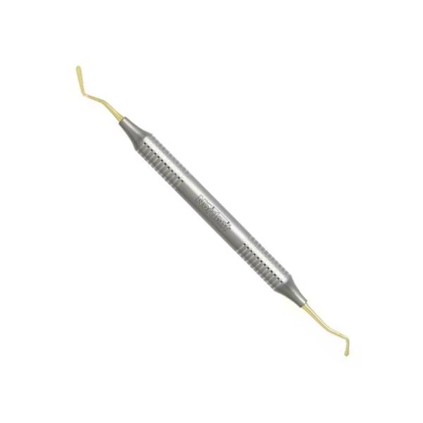 Nordent REPFI23T Double End Composite Placement Instrument TiN Coated Paddle / Acorn #23 DuraLite ROUND