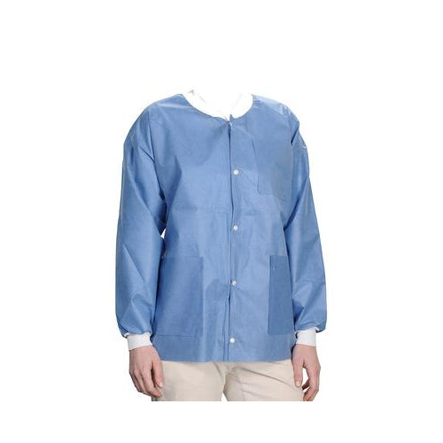 ValuMax 3630CBXS Extra-Safe Jackets Ceil Blue Extra Small SMS Fabric 10/Pk