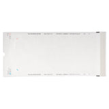 House Brand Dentistry 100596 HSB Self-Sealing Sterilization Pouches 5.25" X 11" Paper/Film Clear 500/Bx