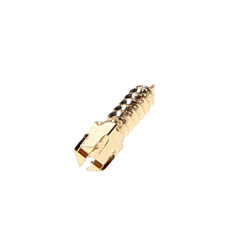 House Brand Dentistry 400026 HSB Gold Plated Screw Posts S5 #5 Short 7.8mm 12/Pk