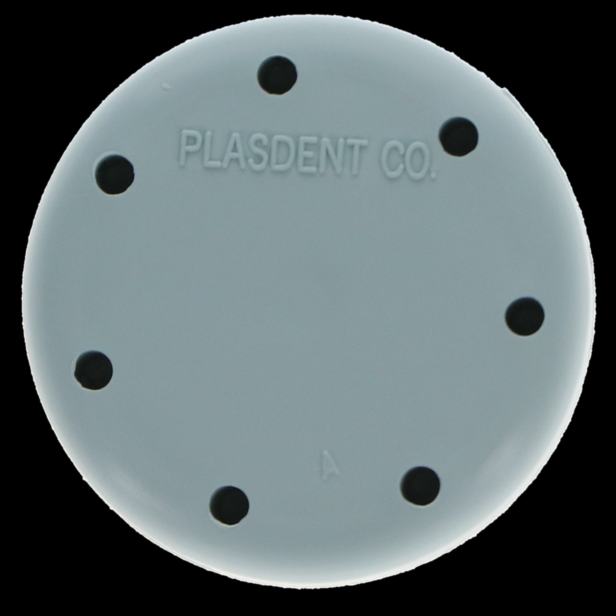Plasdent 400BS-4 Magnetic Dental Bur Block 7-Hole Small Round Green