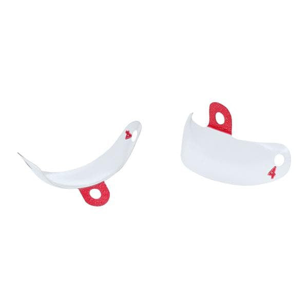 Pac-Dent 411206 iMatrix Clear Red Mylar Dental Matrices 4.5mm 100/Pk