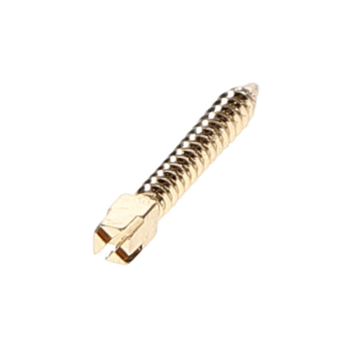 House Brand Dentistry 400029 HSB Gold Plated Screw Posts XL6 #6 X-Long 14.2mm 12/Pk
