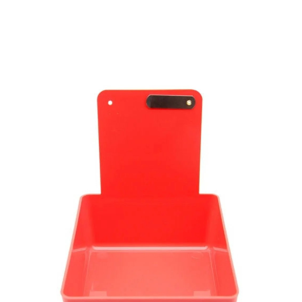 Plasdent 207MLP-5P Plastic Lab Pan With Metal Clip 7-1/16