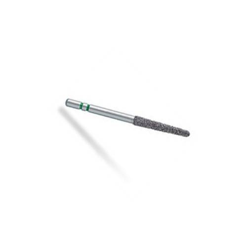 Premier Dental 2015535 Two Striper FG #799.11VF Round End Taper Very Fine Grit Diamond Burs 5/Pk
