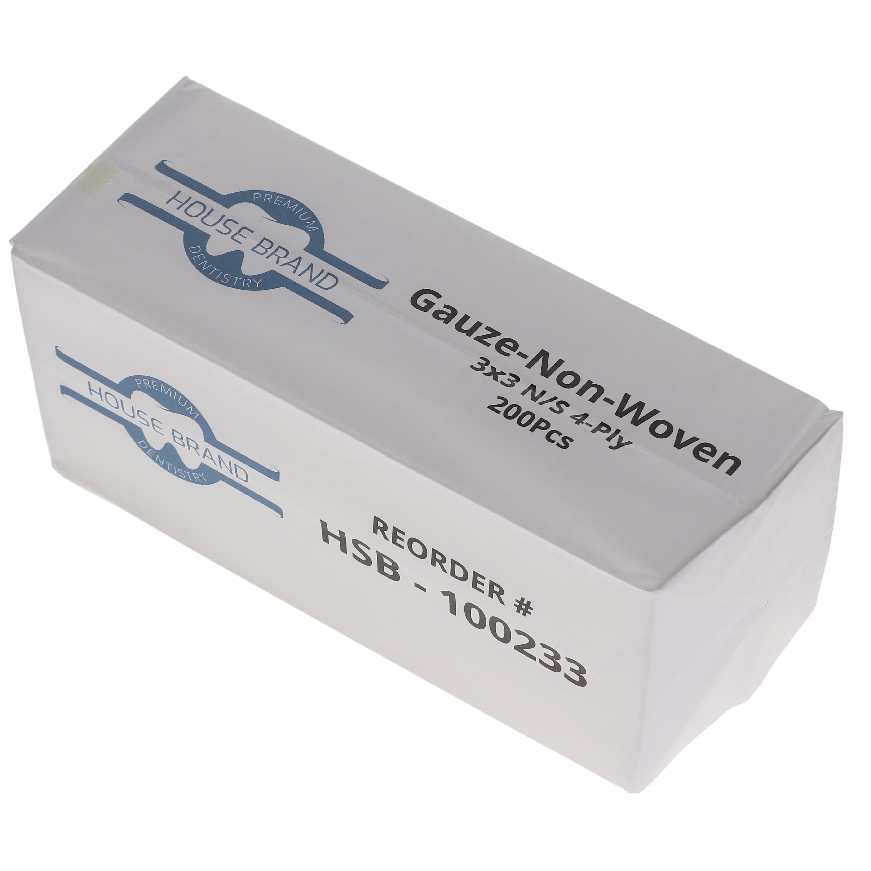 House Brand Dentistry 100233 Non-Woven Gauze 3