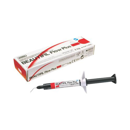 Shofu Dental 2007 Beautifil Flow Plus Flowable Composite Syringe F00 A1O 2.2 Gm EXP Aug 2026