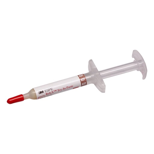 3M Solventum 7614A5T RelyX Try-In Paste Veneer Cement Syringe A5 Dark