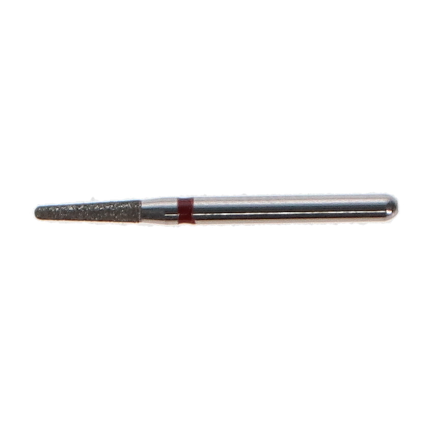 House Brand Dentistry 401660 HSB FG 855-014F Round End Taper Fine Grit Diamond Burs 10/Pk