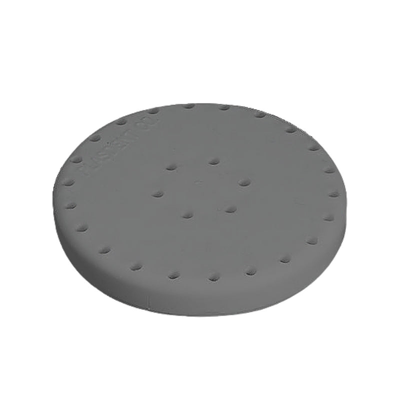 Plasdent 400BL-9 Magnetic Dental Bur Block 28-Hole Large Round Gray