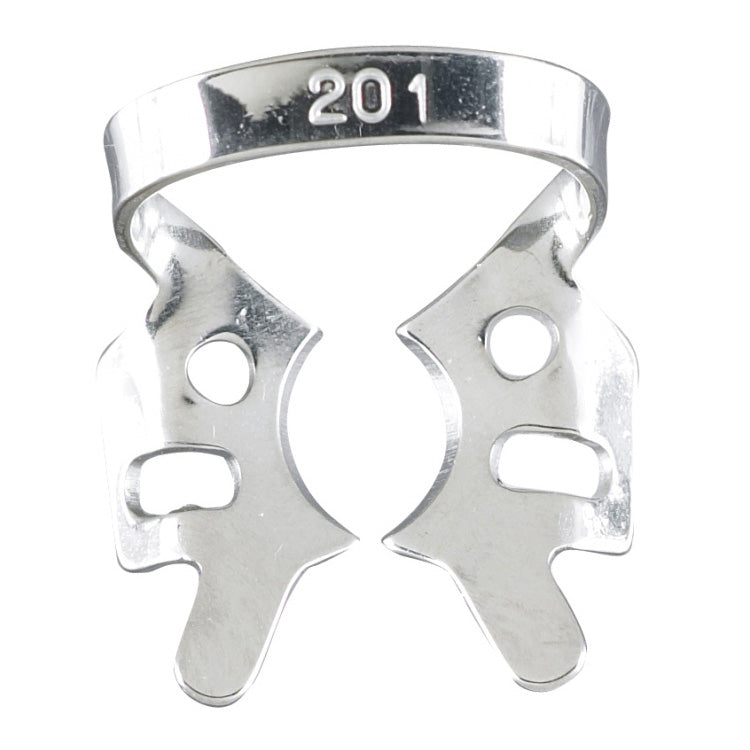 Miltex Instrument 76D-201 Rubber Dental Dam Clamp #201 Upper Molar Winged
