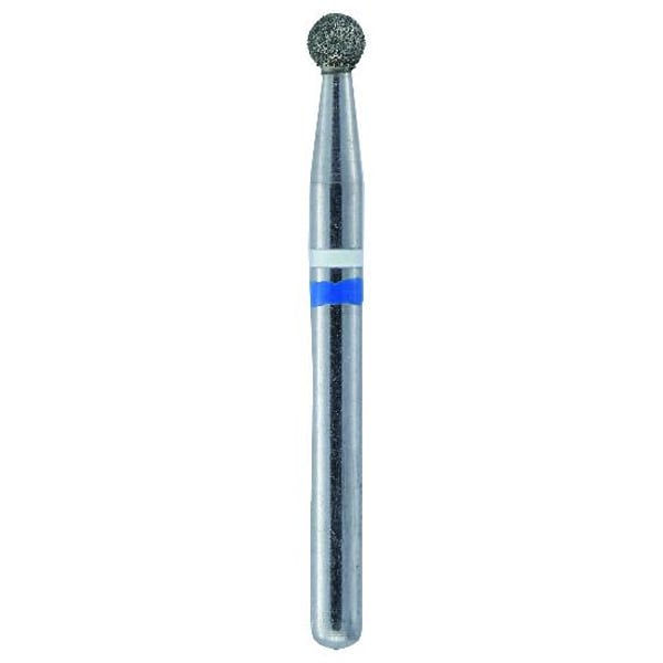Axis Dental Z801-018 Zir-CUT Friction Grip Z-Grit Round Diamond Burs 5/Pk