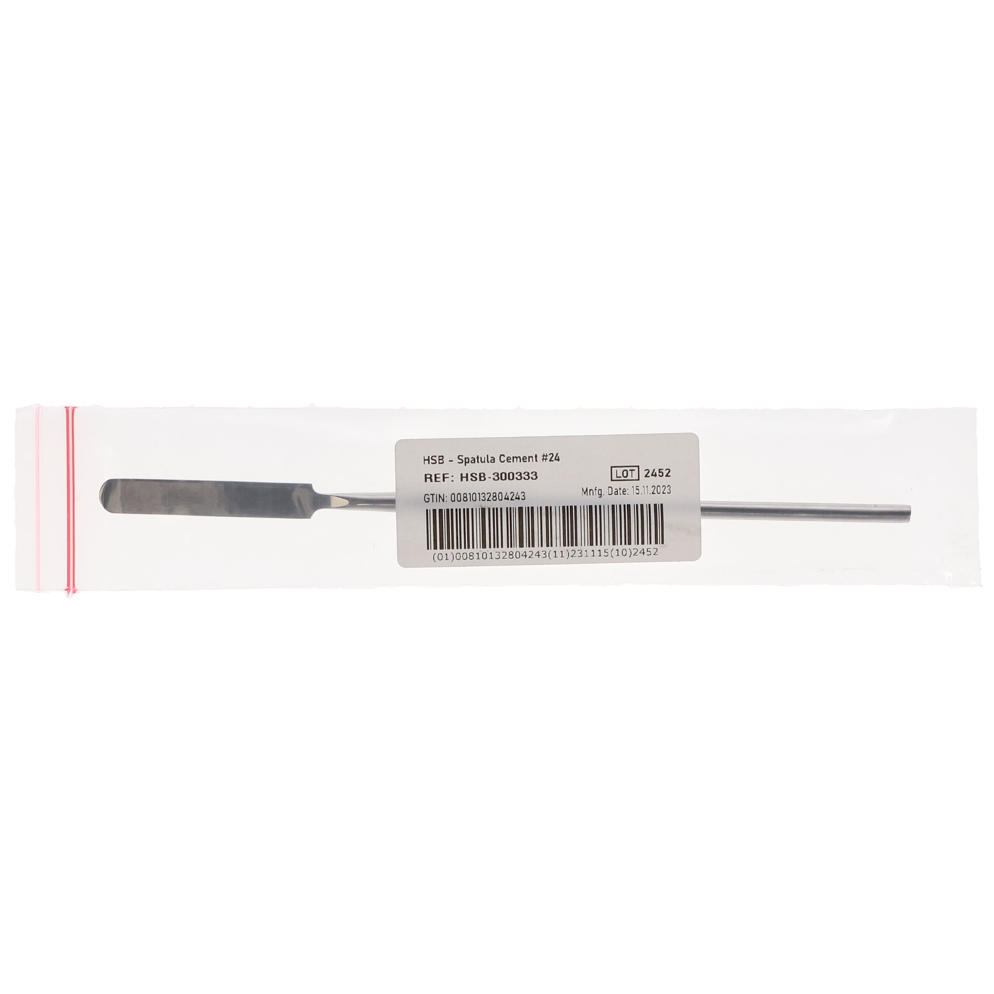 House Brand Dentistry 300333 HSB Dental Cement #24 Spatula