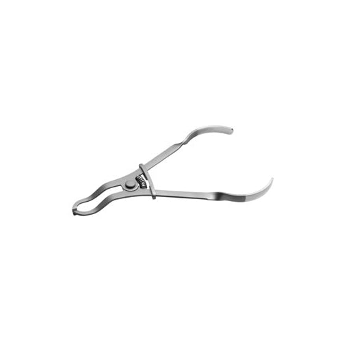 Garrison MRDF-100 Ring Placement Forceps Silver Ivory Type