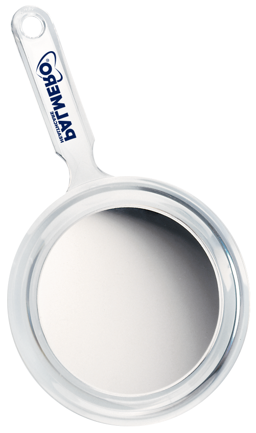 Palmero Sales 45 Dental Hand Mirror Double Sided Durable Plastic 5