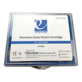 Kerr Dental 972-1002 Elements Obturation Cartridges Gutta Percha 23 Gauge Medium Body 10/Pk