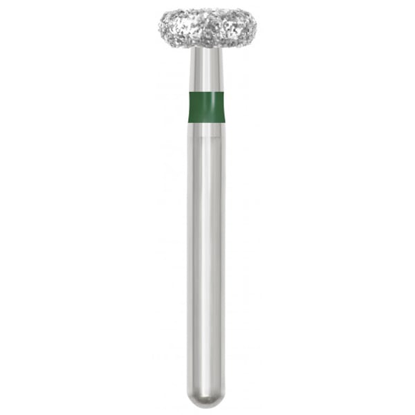 SS White 91407-5 Revelation FG 909-040C-S Short Shank Wheel Coarse Grit Diamond Burs 5/Pk