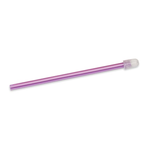 Practicon 7019116-PUR Colorflex Total-Comfort Soft Tip Aspirators Purple With Clear End 100/Pk