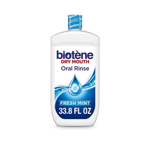 GlaxoSmithKline 00465 Biotene Dry Mouth Oral Rinse Mint 4/Pk 33.8oz