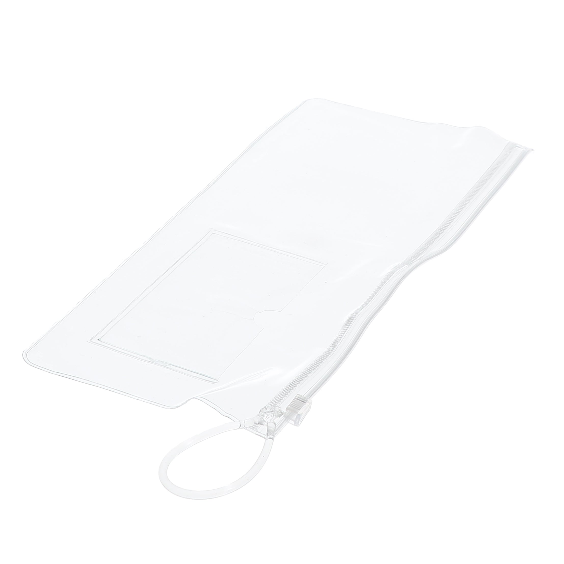 House Brand Dentistry 500191 HSB Deluxe Dental Bag Zippered Bag With Pocket Clear Vinyl 100/Pk