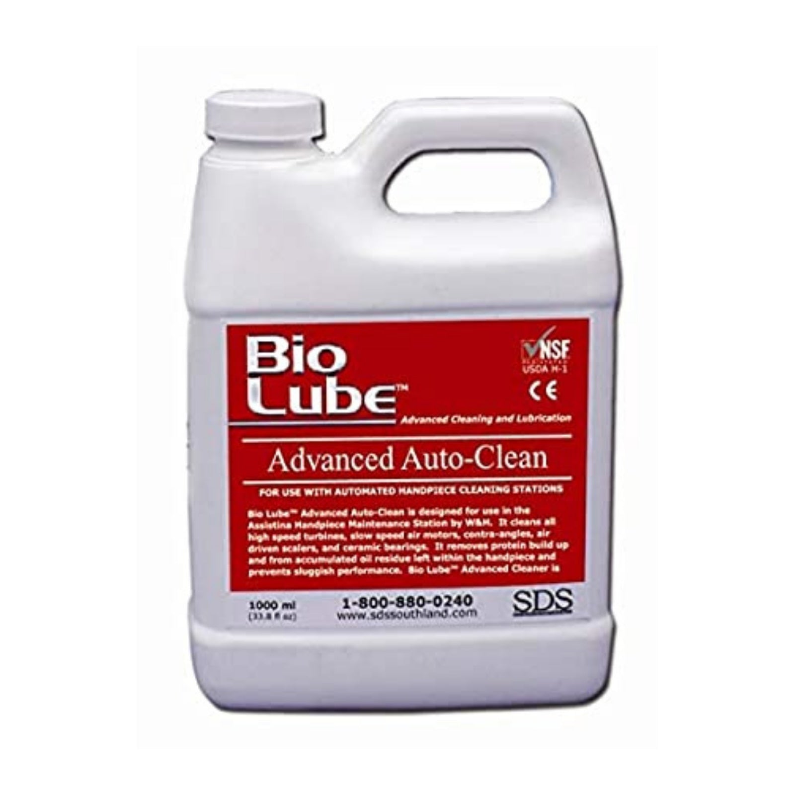Southland Distributors BIO-AC Bio Lube Advanced Handpiece Maintenance Auto Clean 1000mL