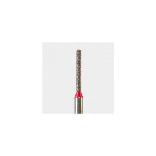 Microcopy 1210.7F NeoDiamond FG Round End Taper 1.0mm Fine Diamond Burs 25/Pk