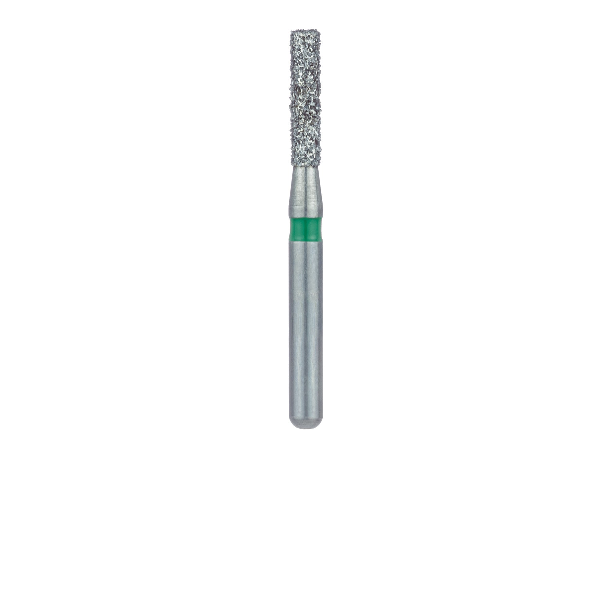 Meisinger 837G-014-SS FG Short Shank Long Cylinder Coarse Grit Diamond Burs 5/Pk