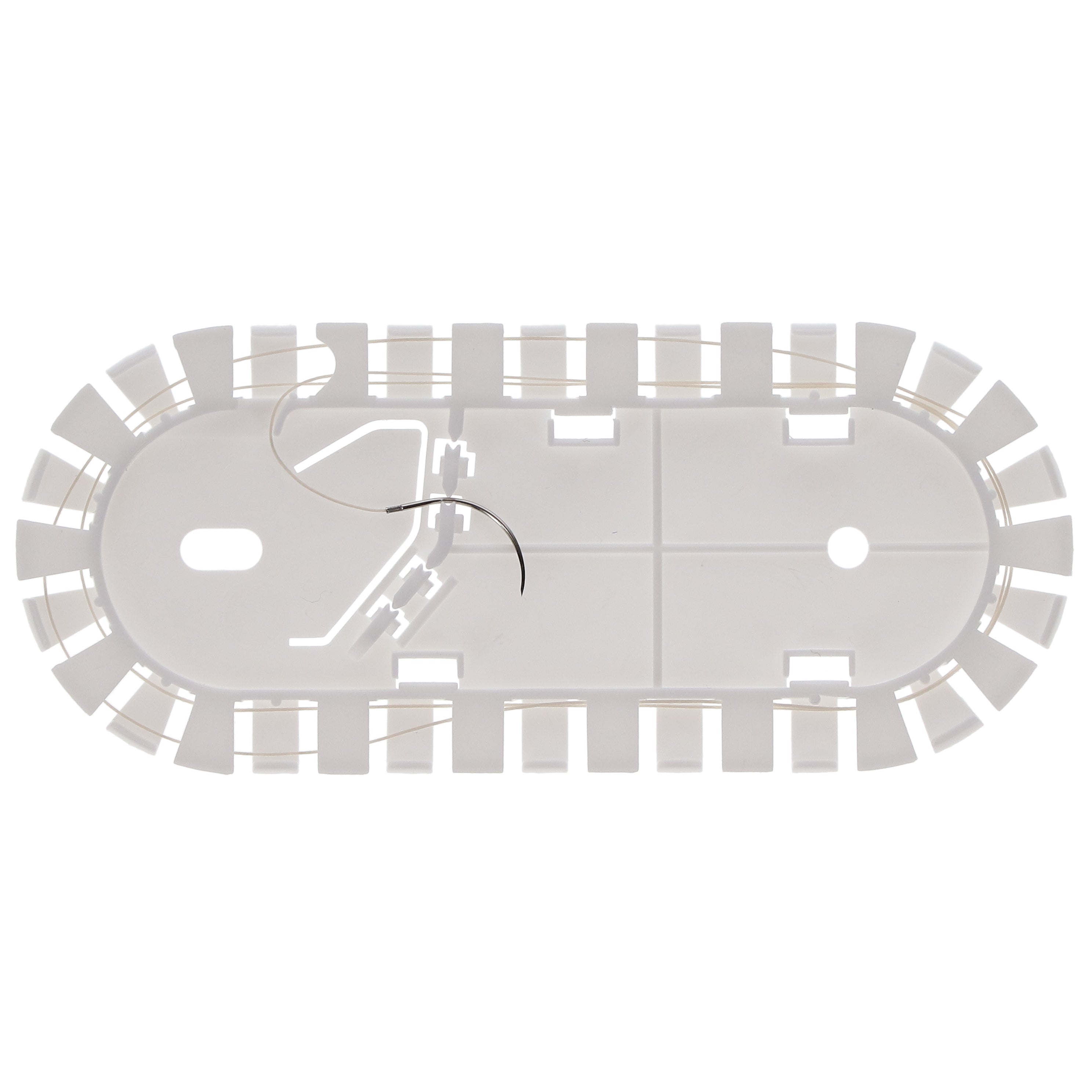 House Brand Dentistry 103129 HSB Polyglactin Colorless Precision Cosmetic Standard Prime Sutures 45cm 4/0 16mm 3/8 Circle 12/Bx EXP Dec 2024