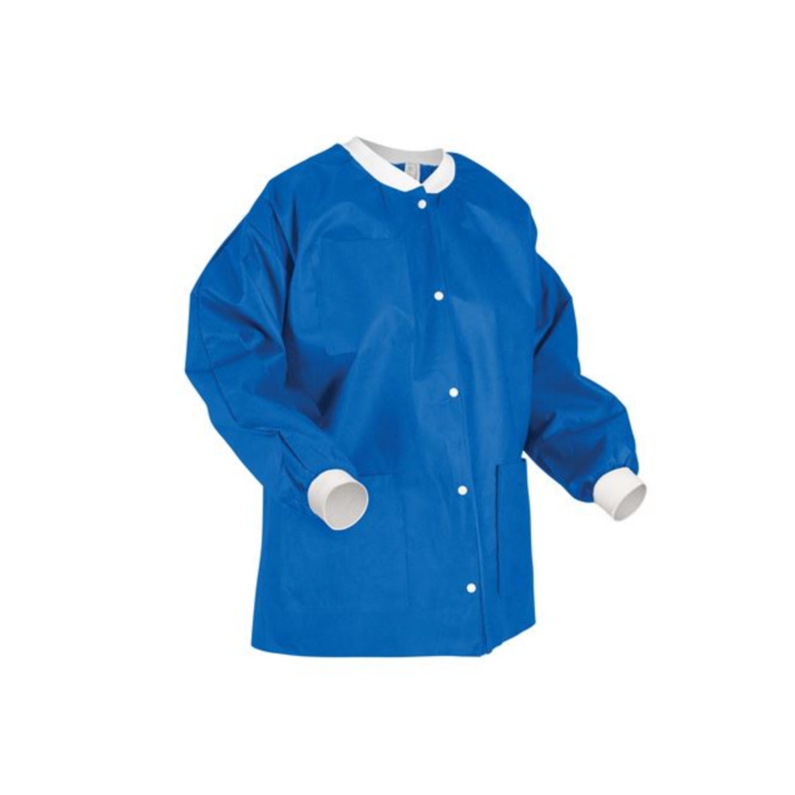 ValuMax 3630RYS Extra-Safe Jackets Royal Blue Small SMS Fabric 10/Pk