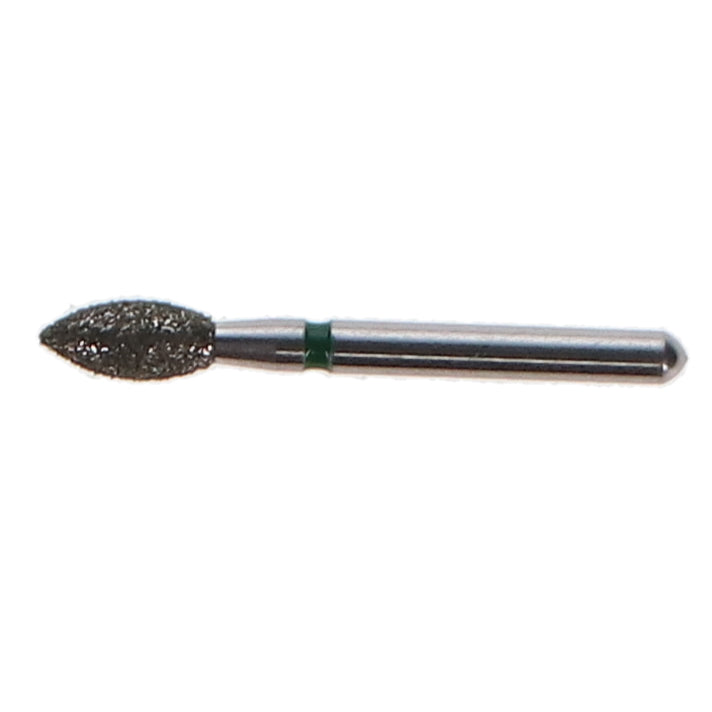 House Brand Dentistry 401511 FG 368-023C Football Coarse Grit Diamond Burs 10/Pk