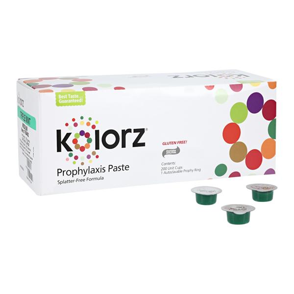 DMG 788402 Kolorz Dental Prophy Paste Medium Grit Mint 400/Bx