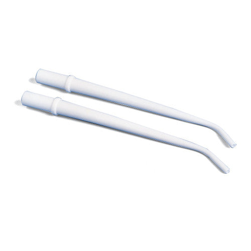 Quala 403201-6 Surgical Dental Aspirator Tips White 1/8