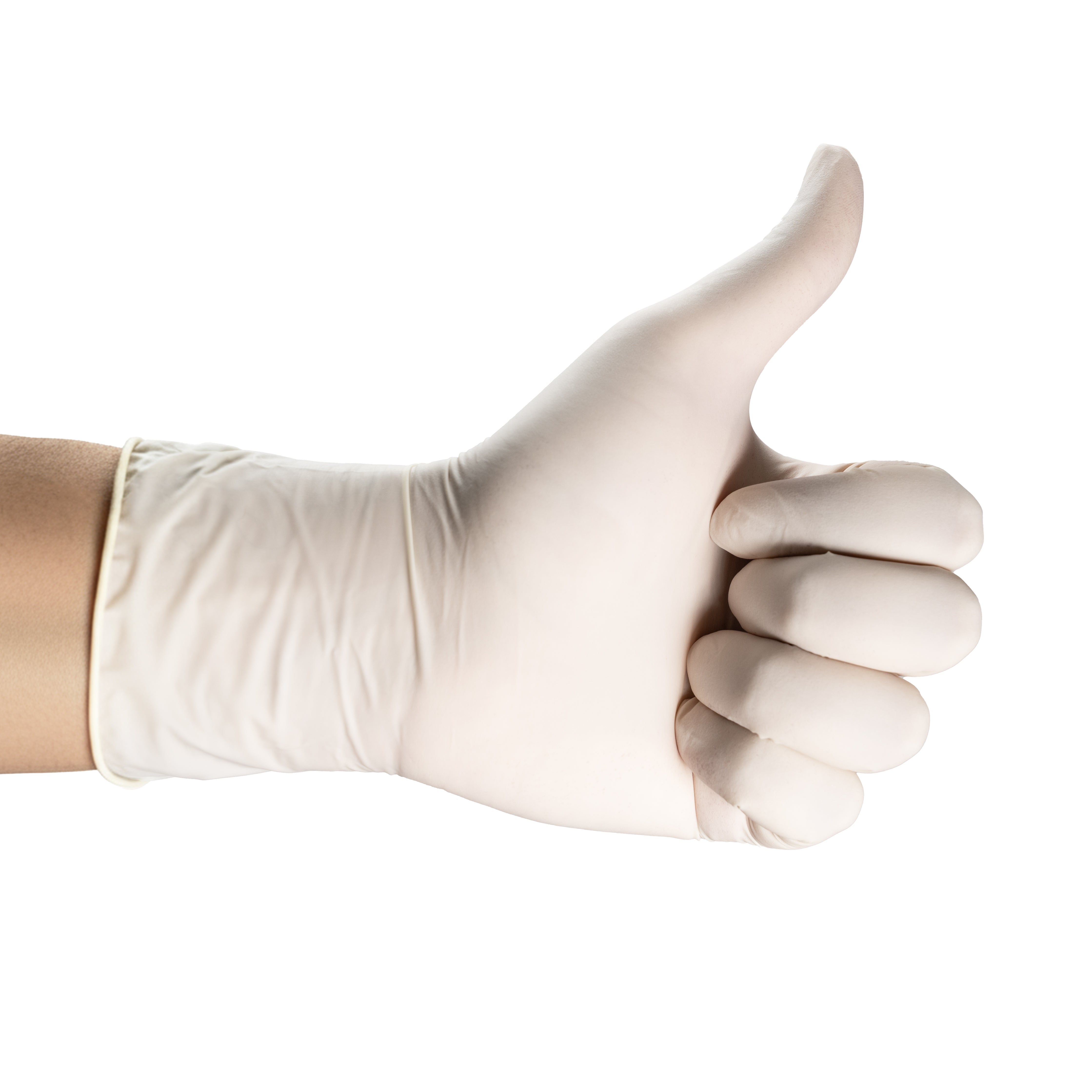 House Brand Dentistry 119151 HSB Latex Exam Gloves Small White Powder Free 100/Bx