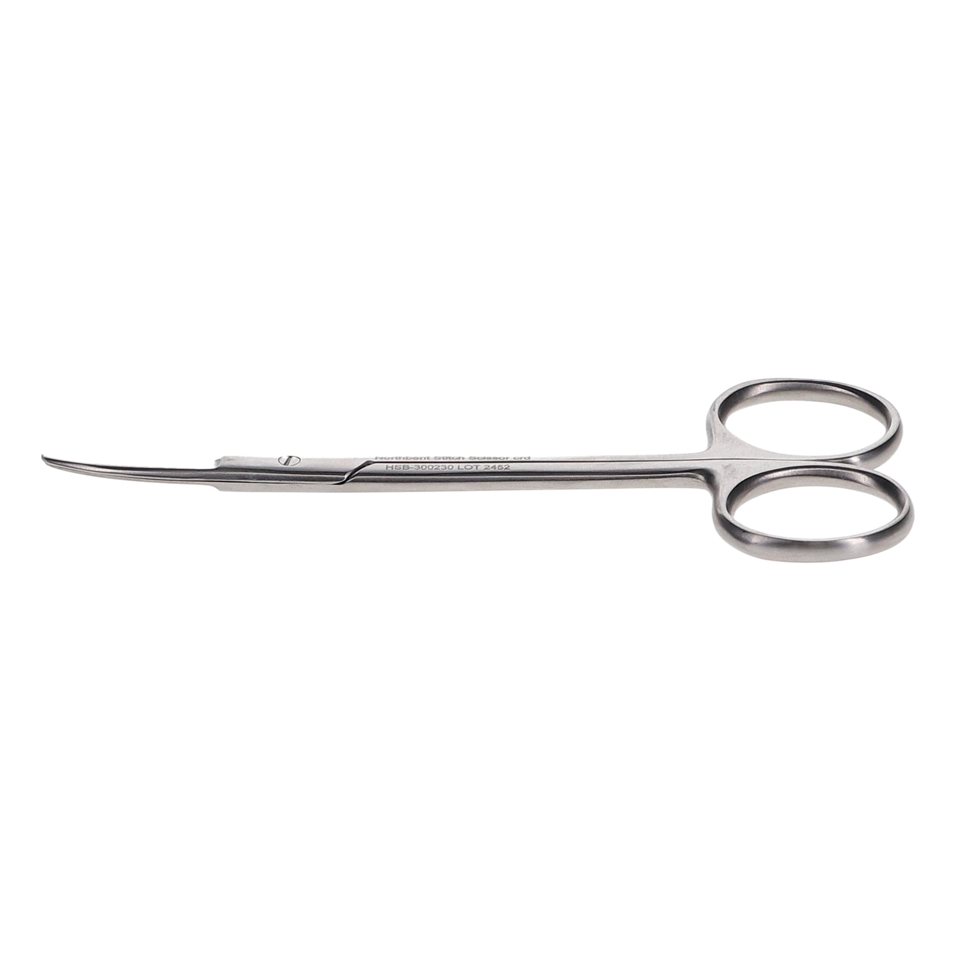 House Brand Dentistry 300230 HSB Northbent Stitch Dental Scissors 4.75'' Curved