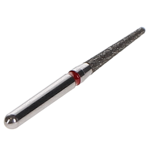 House Brand Dentistry 401868 HSB FG 856L-014F Round End Taper Fine Grit Diamond Burs 10/Pk