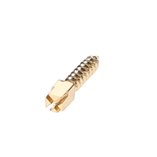 House Brand Dentistry 400020 HSB Gold Plated Screw Posts M5 #5 Medium 9.3mm 12/Pk