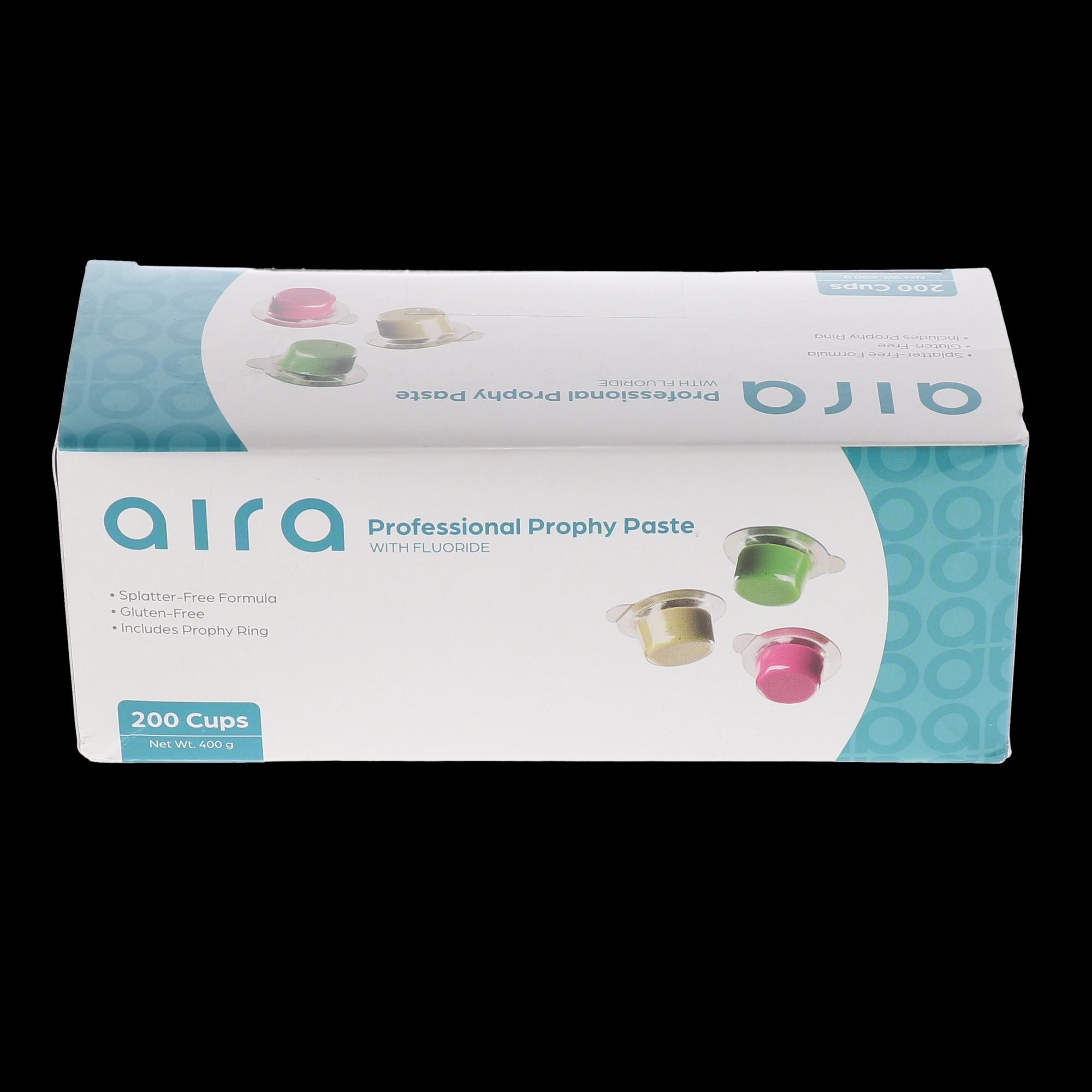 Aira 102016 Dental Prophy Paste Cups Mint Medium 200/Bx