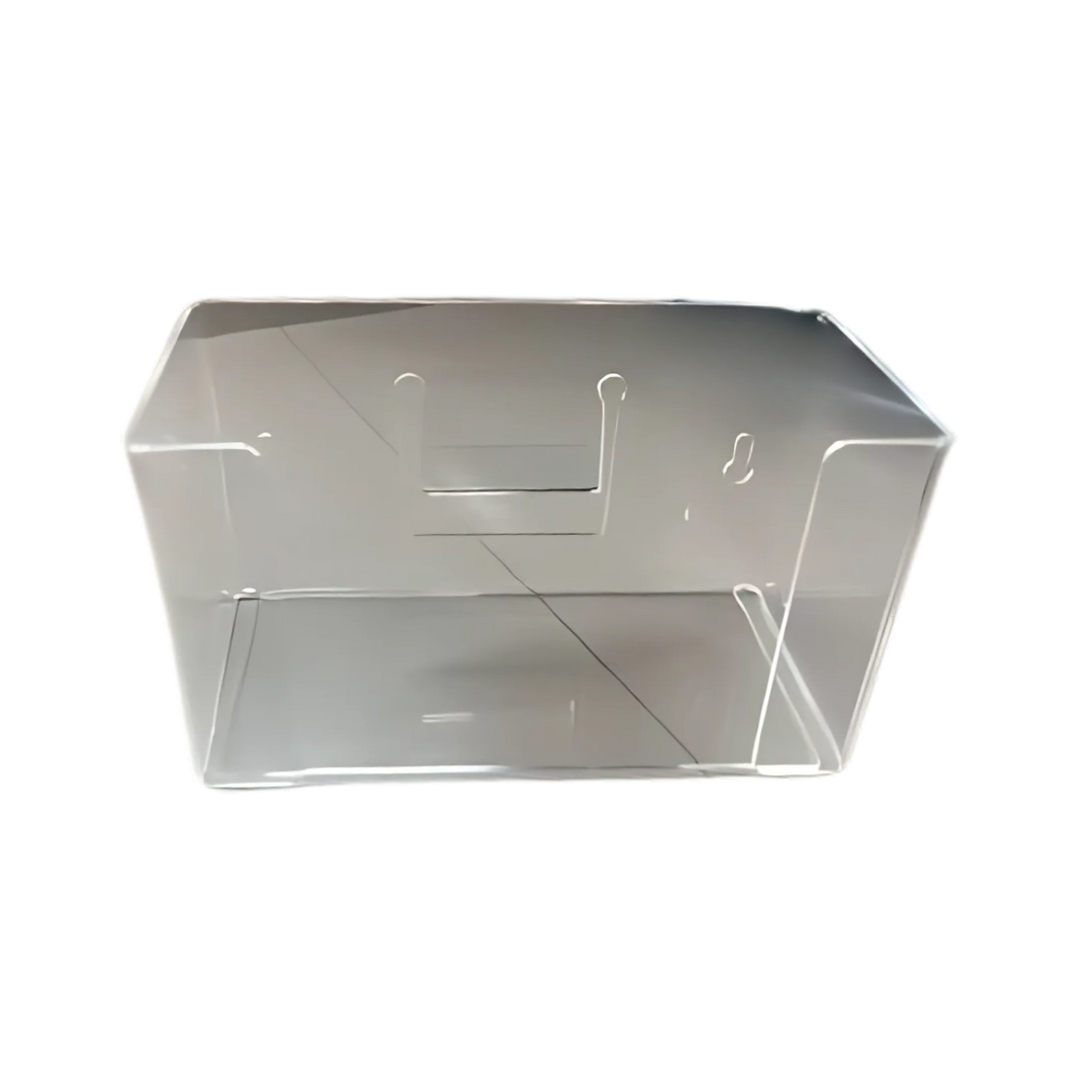 Plasdent 1800H Earloop Face Masks Box Dispenser Single Horizontal Clear Acrylic