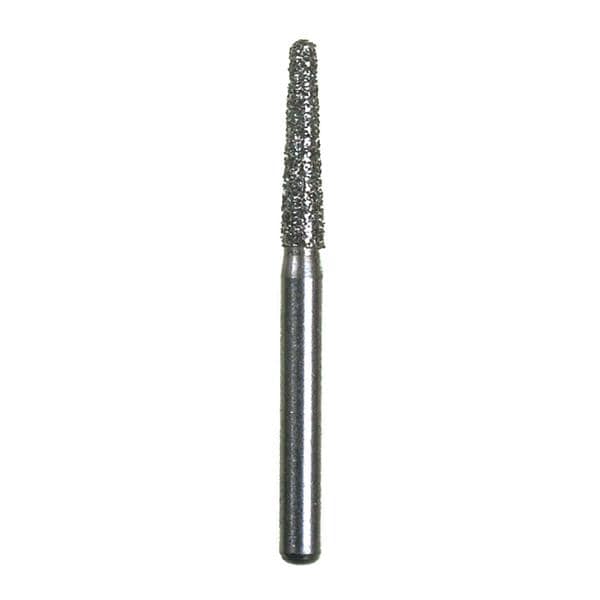 Spring Health 772.8C-10PK FG #772.8 Round End Taper Coarse Grit Diamond Burs 10/Pk