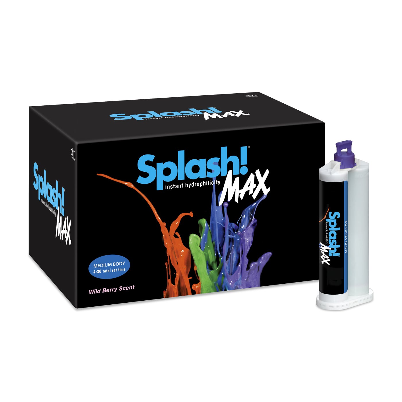 Denmat SPD1604 Splash! Max VPS Impression Material Regular Set Medium Body 20/Pk EXP Jun 2025