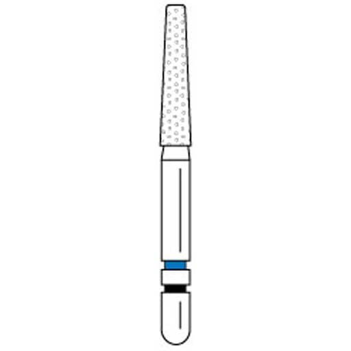 Premier Dental 2015672 Two Striper Ztech Diamond Bur Friction Grip 703.8KR ZM 5Pk