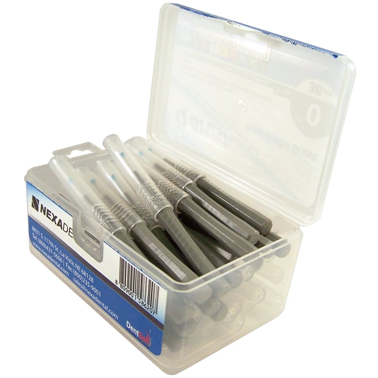 Young Dental QB036 OrthoQuest Q Brushes Size #0 36/Bx