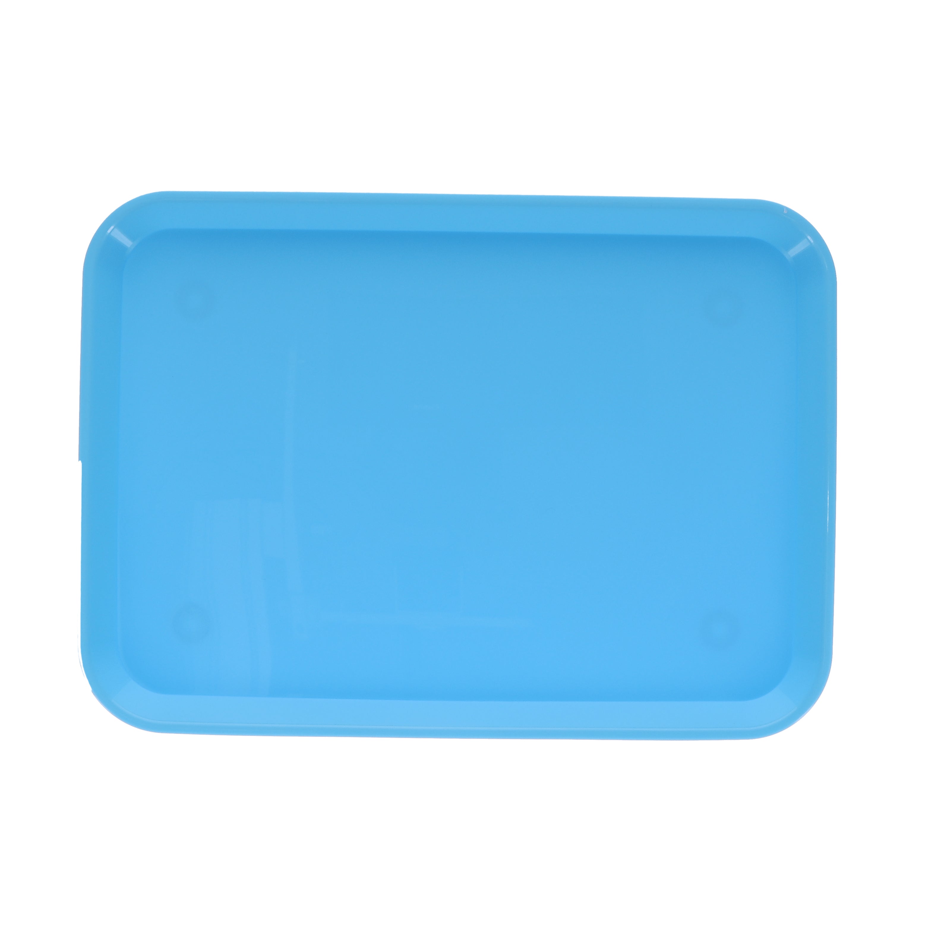 House Brand Dentistry 108147 HSB Set-Up Tray Flat #B Ritter Baby Blue Plastic 13-3/8