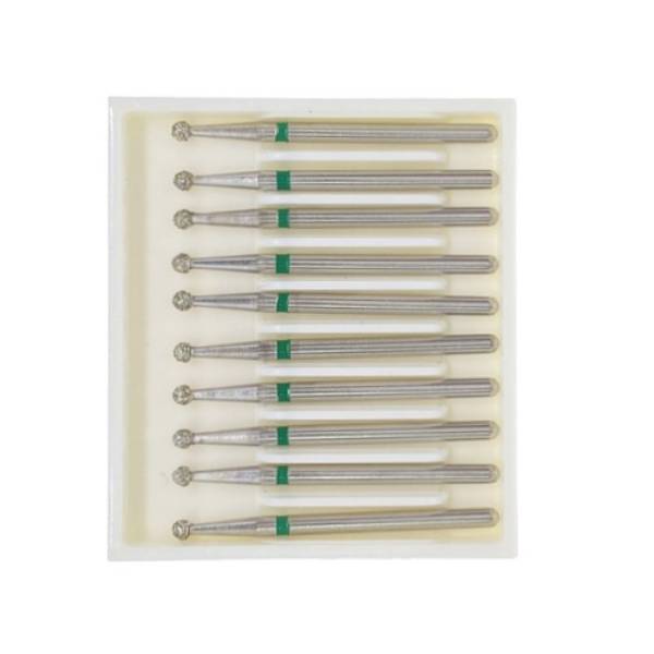 Coltene Whaledent X801M012 Alpen X1 FG 801-012 Round Medium Grit Sterile Diamond Burs 25/Pk