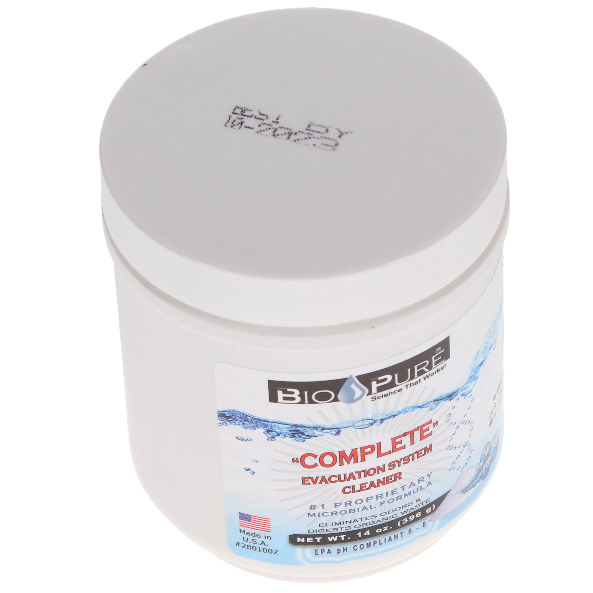 Sable 2801002 Bio-Pure eVac System Maintenance Cleaner Powder 14 oz