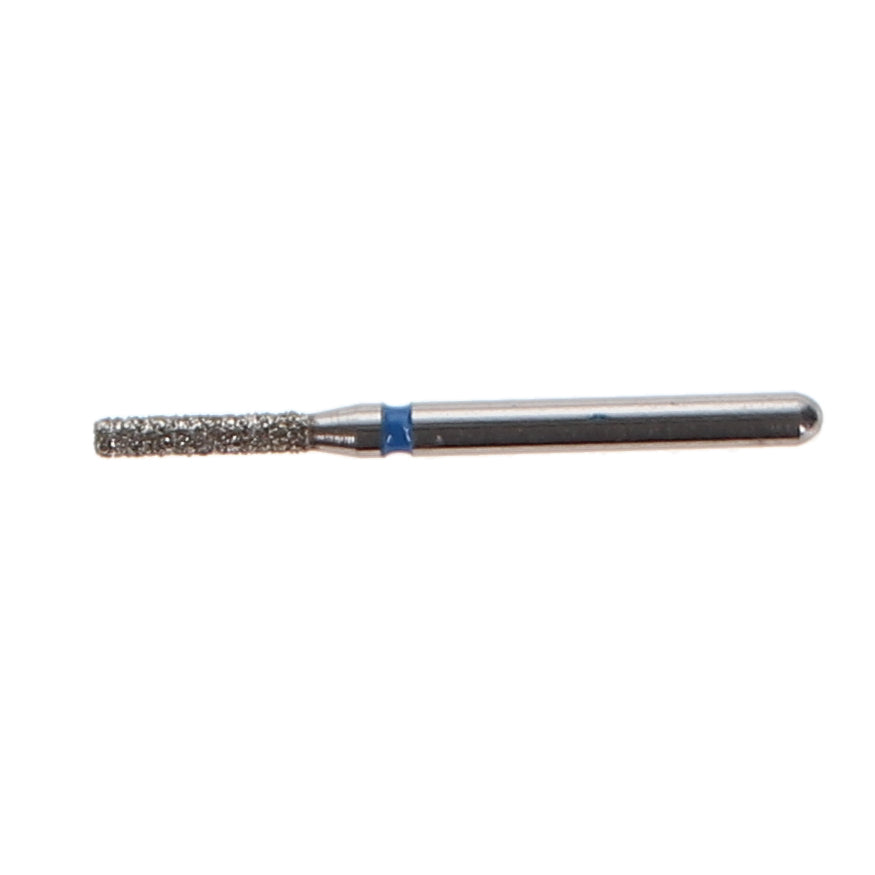 House Brand Dentistry 401830 HSB FG 836-012M Flat End Cylinder Medium Grit Diamond Burs 10/Pk
