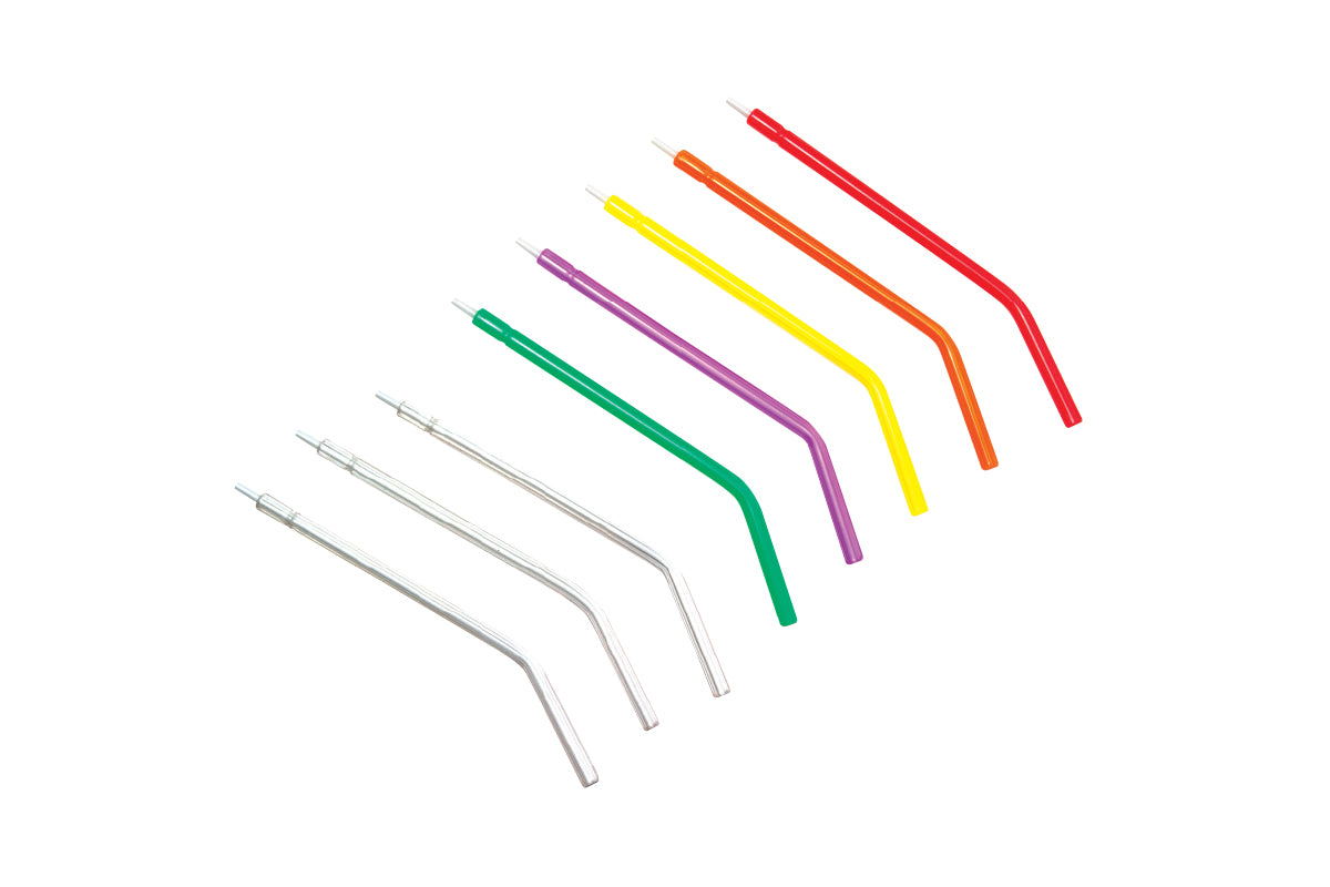 Quala Q602211 Air/ Water Dental Syringe Tips Assorted 250/Pk