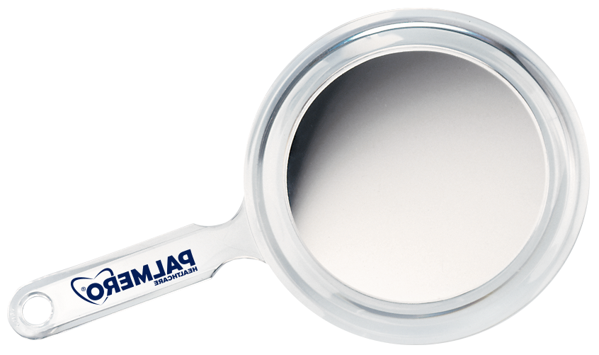 Palmero Sales 45 Dental Hand Mirror Double Sided Durable Plastic 5