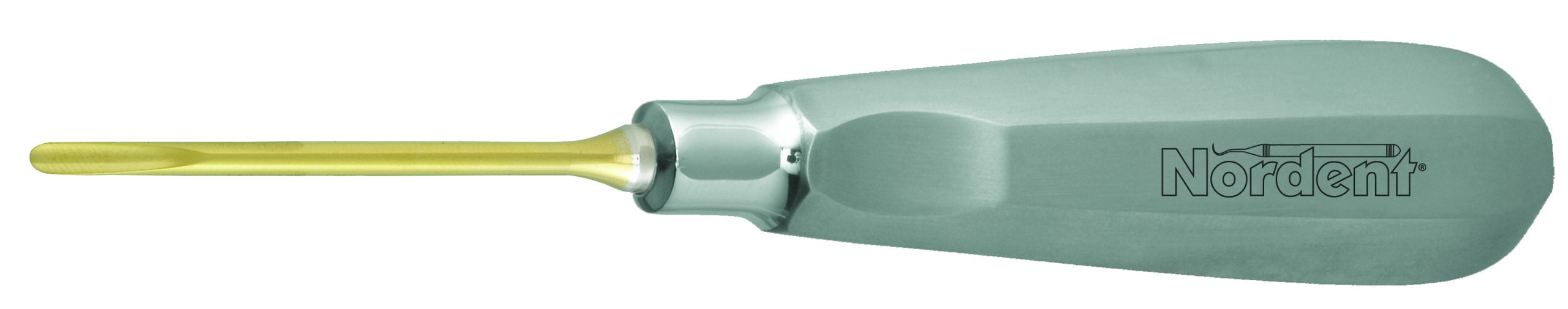 Nordent ELX3ST Luxating Elevator with Stainless Titanium Nitride Coated 3mm Straight